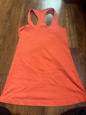 lululemon athletica Orange Racerback Tank